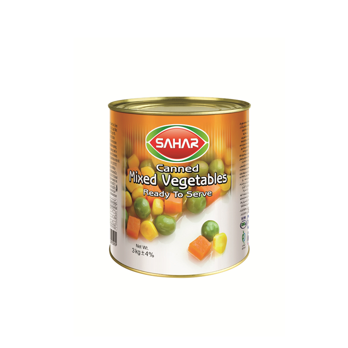 3000g Canned Mixed Vegetables